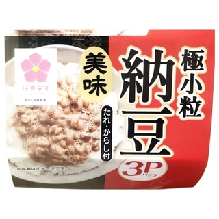 ฮามานะสึ นัตโตะ แบบเม็ดเล็ก ขนาด 134.1 กรัม (44.7 กรัม x 3 ชิ้น) - Hamanasu Gokukotsubu Natto Umami