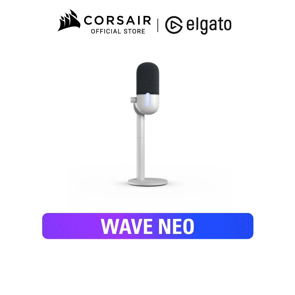Elgato Wave Neo – USB Microphone for PC or Mac, Plug-n-Play ราคา ถูกที่สุด ดีลบีเคเค รูปภาพหลัก