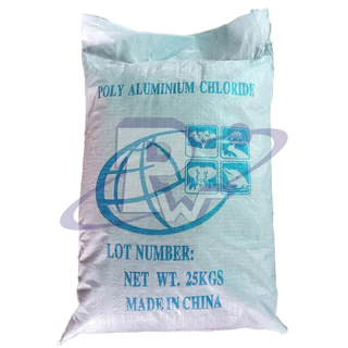 สารจับตะกอน Poly Aluminium Chloride (PAC) บำบัดน้ำเสีย และทำน้ำประปาใช้เอง พอลิอะลูมิเนียมคลอไรด์ ขนาดบรรจุ 25 กิโลกรัม