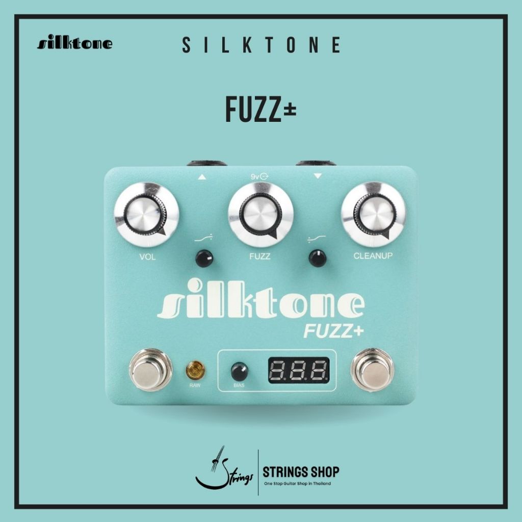 Silktone Germanium Fuzz Plus Pedal in Teal