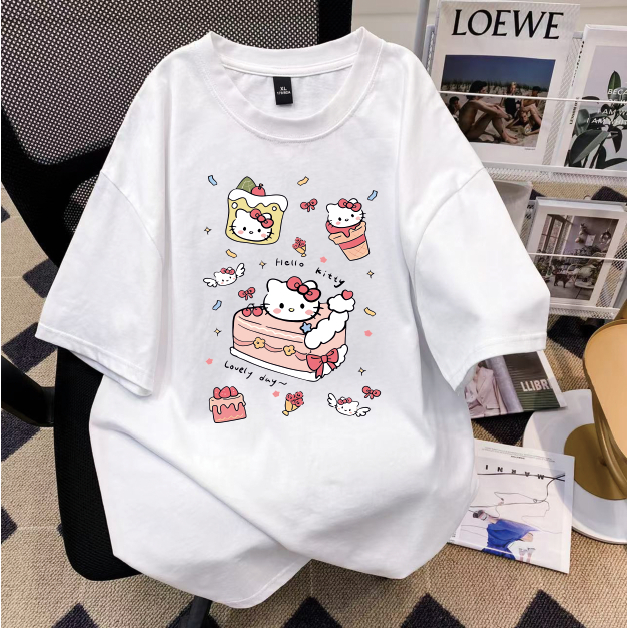 เสื้อยืดโอเว่อร์ไซร์พรีเมียม ผ้าคอตตอนแท้ CM144  สีไม่ตกเนื้อผ้าดี ตัดเย็บดี