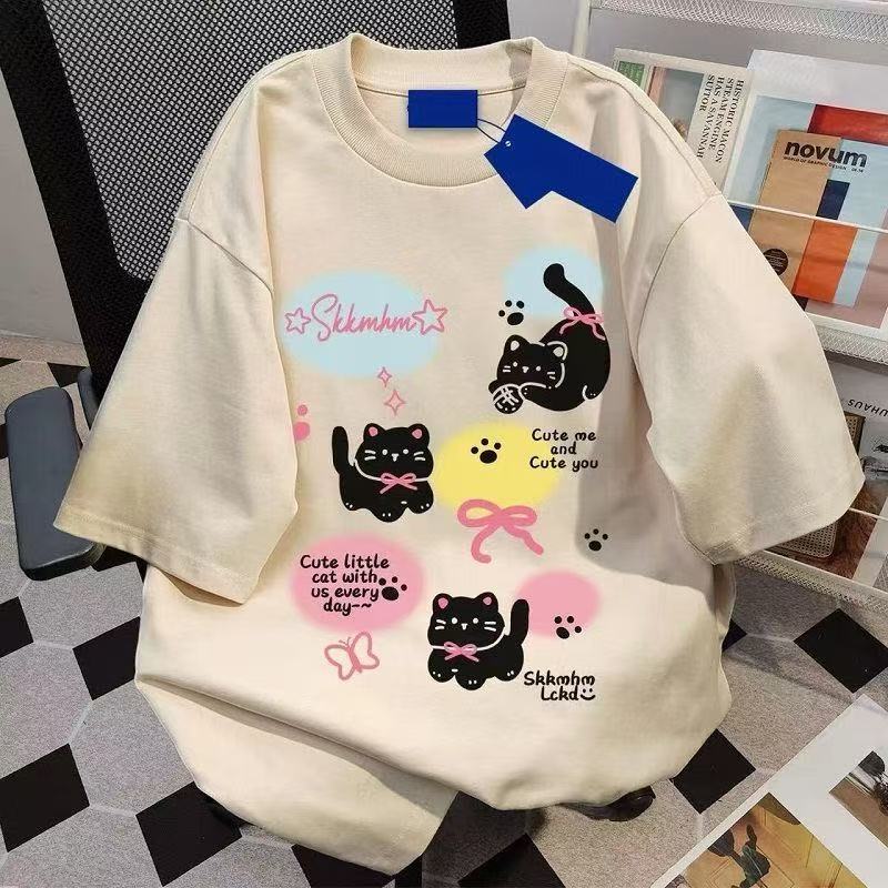 เสื้อยืดโอเว่อร์ไซร์พรีเมียม ผ้าคอตตอนแท้ CM149  สีไม่ตกเนื้อผ้าดี ตัดเย็บดี
