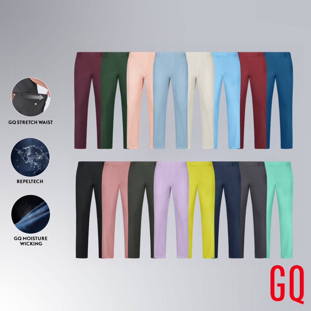 GQ Pro MED Women Pants Scrub Premium Collection- กางเกงสครับผู้หญิง ผ้าสะท้อนน้ำ ใส่สบาย ยับยาก ไม่อ
