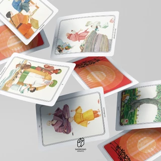 Saengdao(แสงดาว) หนังสือ คู่มือ ไพ่โอโช ทาโรต์ เพื่อการเปลี่ยนแปลง พร้อมไพ่ 1 ชุด (60ใบ)