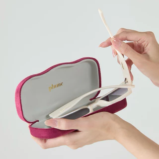 PLM (plume.bkk) กล่องใส่แว่น เนื้อกำมะหยี Velvet Sunglasses Case