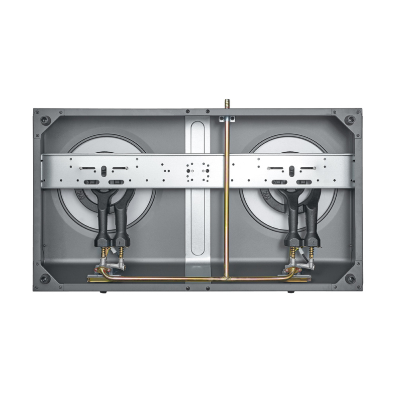 (Mex) เตาแก๊สชนิดตั้งโต๊ะ 2 หัวเตาแก๊ส ขนาด 71.0 ซม. รุ่น PC8372GB