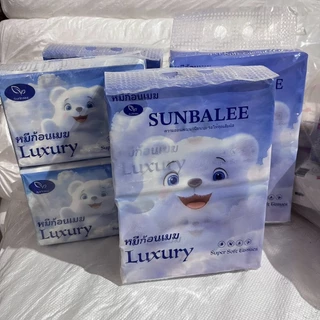 BIG-LUXURY-CLOUD-BOX🌻ทิชชู่ ยกลัง 12แพ็ค หนา 4 ชั้น ทิชชู่หมีก้อนเมฆห่อใหญ่ ผลิตจากเยื้อไม้ไผ่ธรรมชาติ ซึมซับดีเยี่ยม🌻
