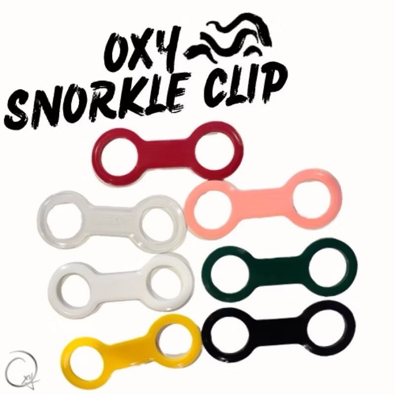 snokle clip ( silicone ) ห่วงคล้องท่อสนอคเกิล ใช้ได้กับทุกรุ่นทุกแบบ