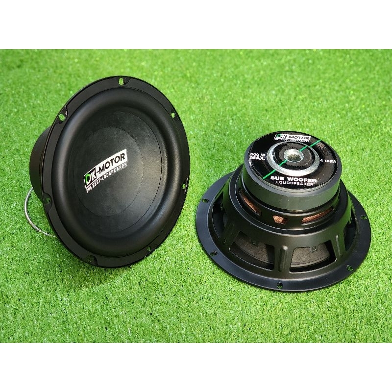 ดอกซับ8นิ้ว DK MOTOR **แท้** 4ohm. 300w LW ลําโพงซับวูฟเฟอร์ 8 นิ้ว 4Ω 300watts ดอก 8 นิ้ว (ราคา1ดอก)ซับ dk 8