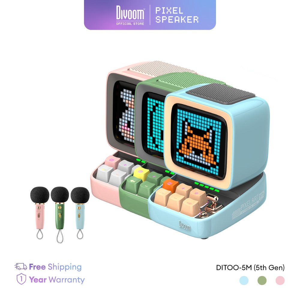 ลำโพง Divoom Ditoo Mic (5th Gen)