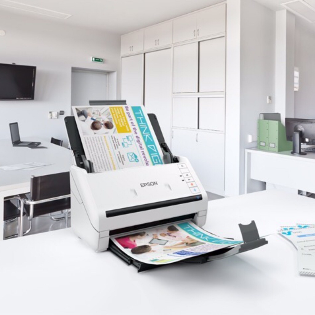 Epson Scanner สแกนเนอร์ WorkForce DS-530II A4 Duplex Sheet-fed Document Scanner