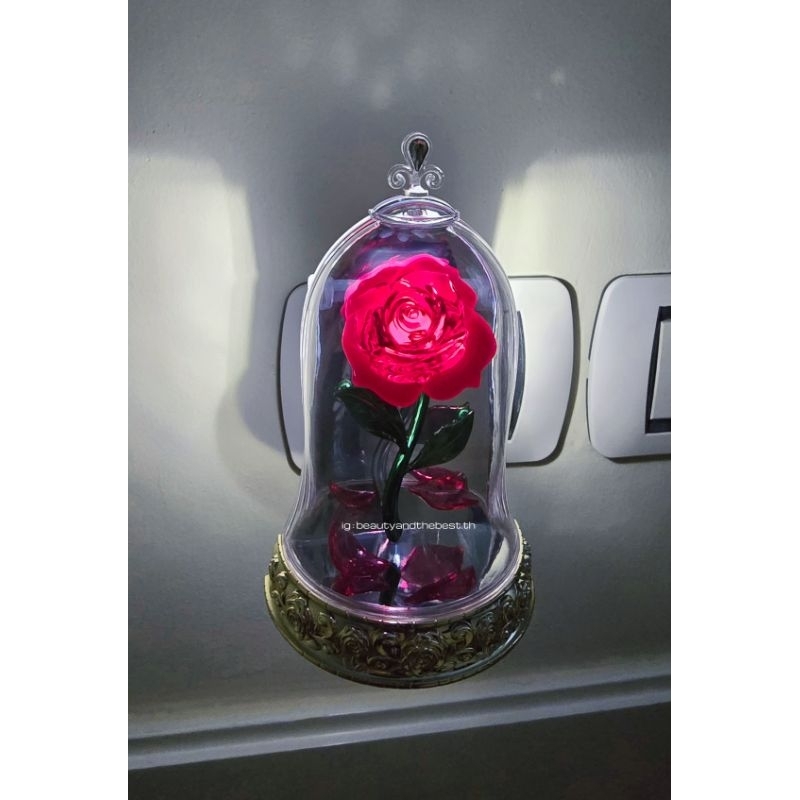 พร้อมส่งที่ไทย Bath & Body Works - The Disney Princess Collection Belle Rose Wallflower Light Up Plu