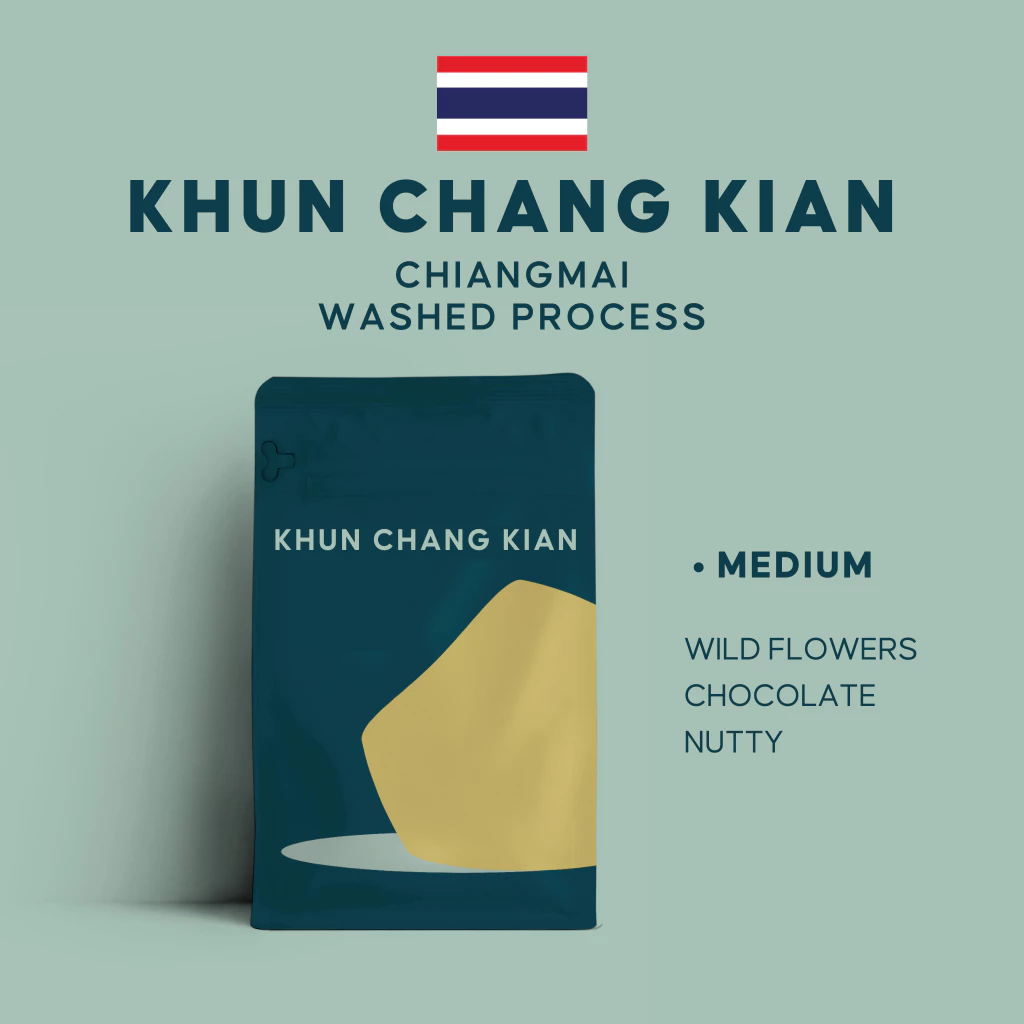 เมล็ดกาแฟ ขุนช่างเคี่ยน Washed Process คั่วกลาง - Khun Chang Kian Coffee Beans