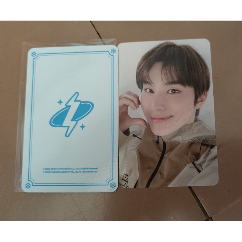 NCT zone photocard snowboard ver jungwoo NCT127