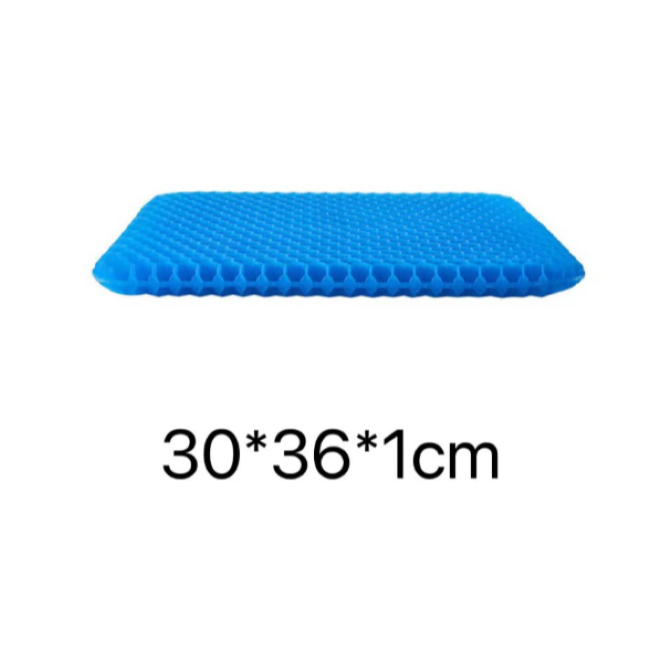เบาะรองนั่ง 300g+ผ้าคลุม เบาะเจลรองนั่ง แก้ปวดเมื่อย เบาะรังผึ้ง เบาะนั่ง ออฟฟิศ เก้าอี้ เบาะรองนั่งในรถยนต์