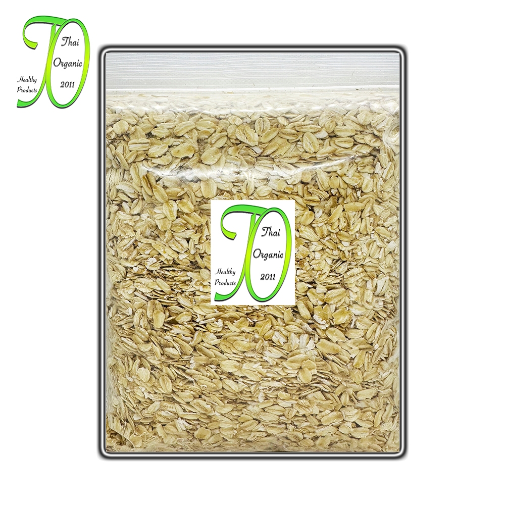 ข้าวโอ๊ต ข้าวโอ๊ตอบ 1700 กรัม g Oatmeal Rolled Oats Grade A+ แผ่นรีดแบน และบดหยาบ พร้อมทาน ธัญพืช