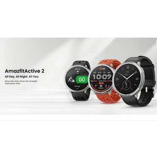 Amazfit Active 2 Premium นาฬิกา สมาร์วอทซ์ จอAmoled GPS Bluetooth Call ประกันศูนย์ไทย 1 ปี