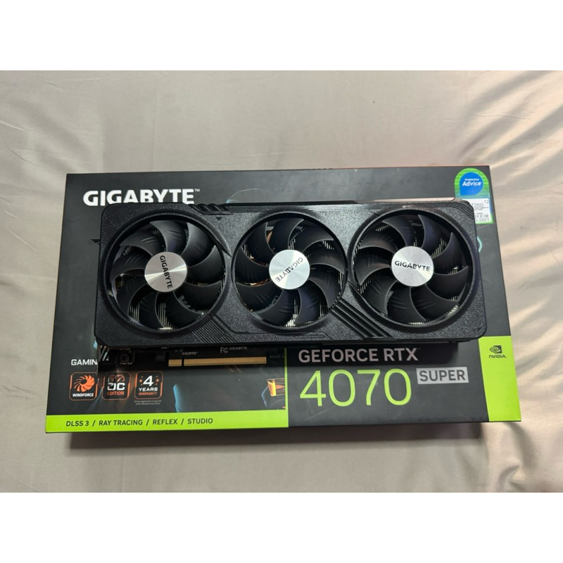 RTX 4070SUPER 12GB GIGABYTE GAMING  OC มือสอง ประกันศูนย์ไทย
