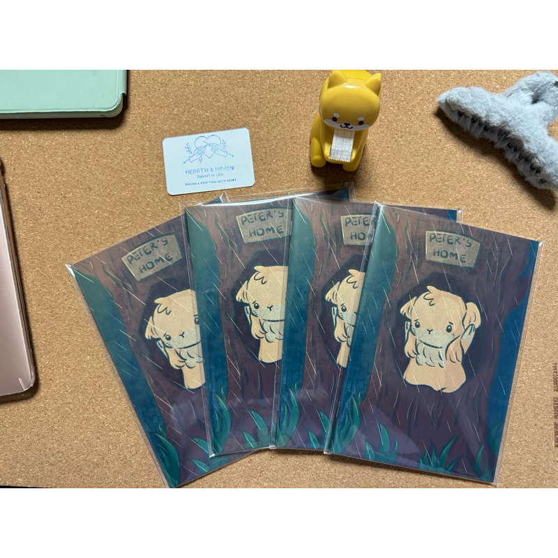 Rainy day of Peter - Notebook A5