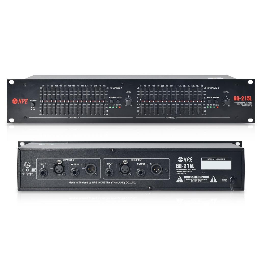 NPE Stereo Graphic Equalizer GQ-215L