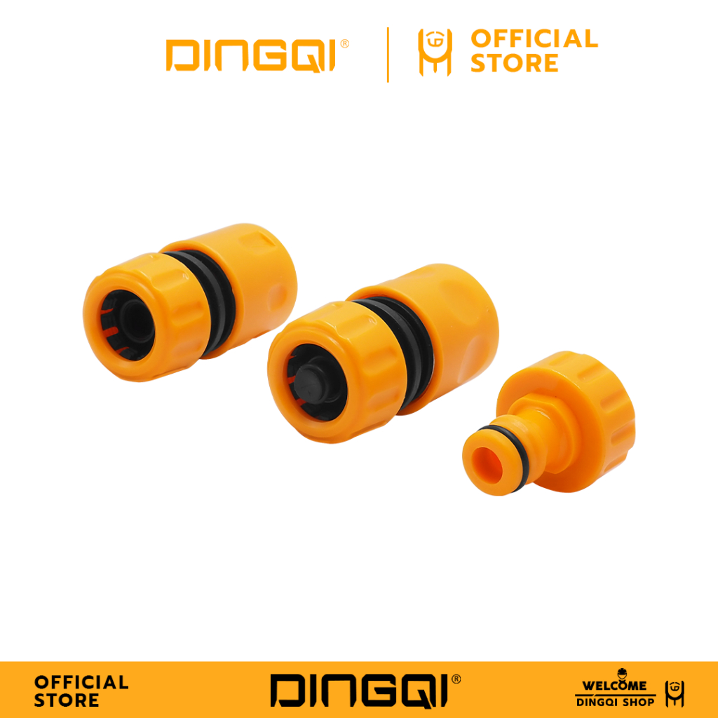 DINGQI ชุดข้อต่อสายยาง 3 ตัวชุด รุ่น 48003 ราคา ถูกที่สุด ดีลบีเคเค แกลเลอรีภาพที่ 3