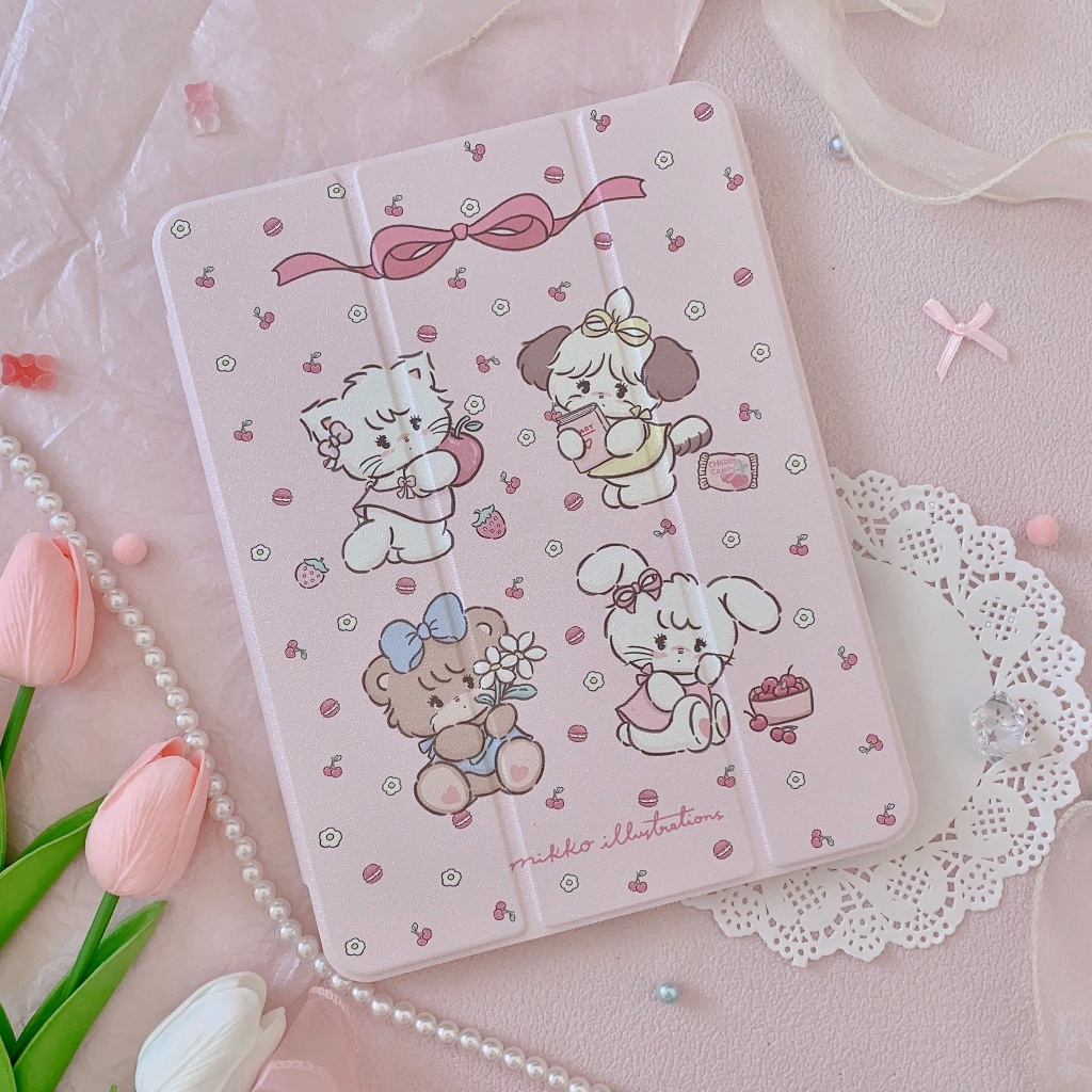 ✨ส่ง24ชม✨เคสไอแพด Air5 10.9 Air7 Gen11 Pro11 2024 ที่ใส่ปากกา Mikko case iPad Gen10 Air6 Gen9/8 10.2