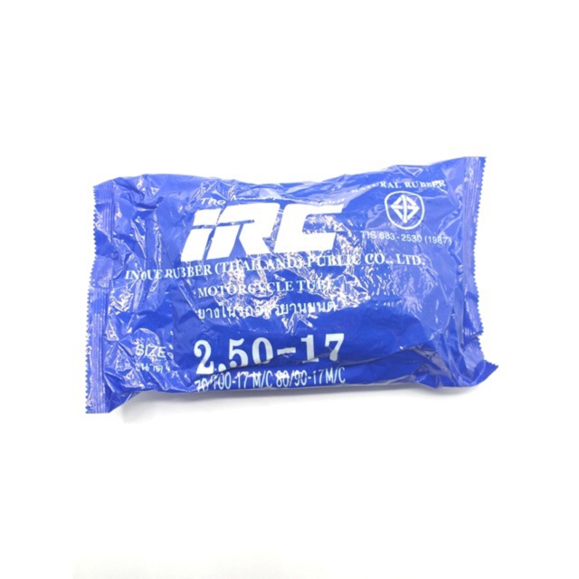 IRC TIRE ยางใน มอเตอร์ไซค์ ไออาร์ซี IRC 2.50-17 250-17 70/100-17 80/90-17 M/C TU01037 ราคา ถูกที่สุด ดีลบีเคเค แกลเลอรีภาพที่ 3