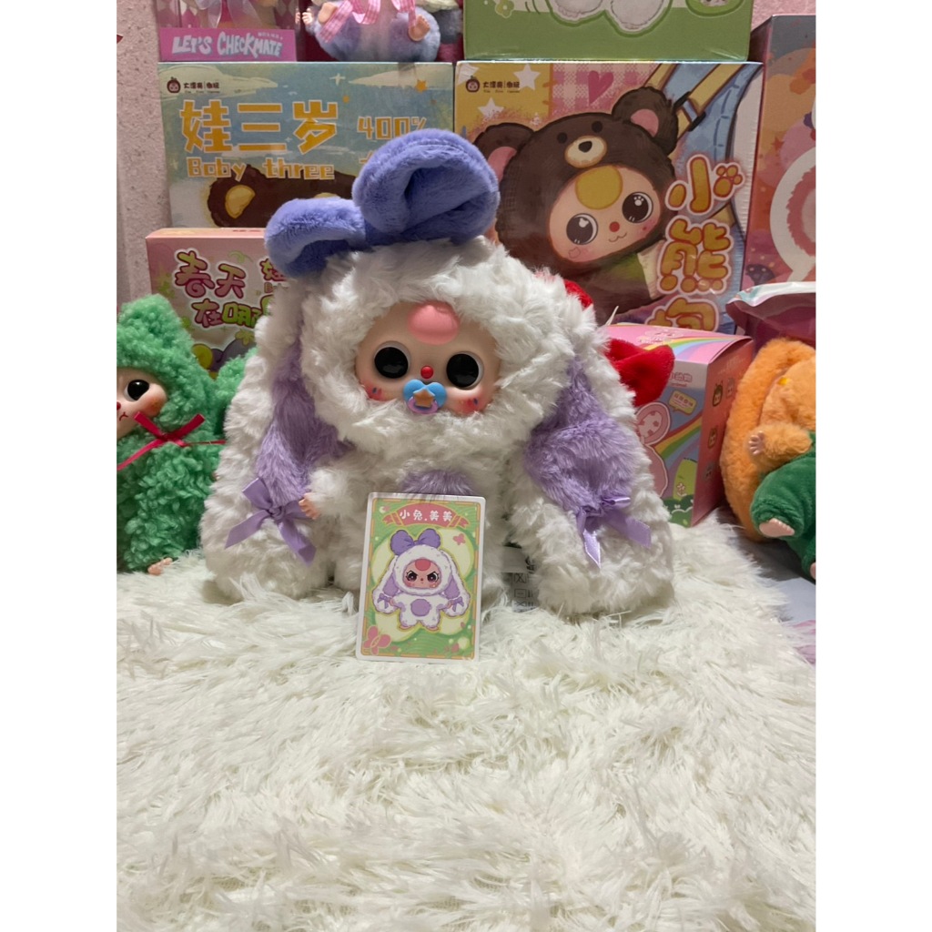 แบบเลือกตัว Baby three rabbits return ขอดูเพิ่มเติมในไลฟ์ได้ *บางกล่องเยิน