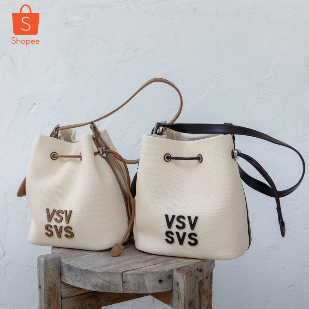 sa0001-2 กระเป๋าสะพายไหล่ ทรงขนมจีบ VSV VSV