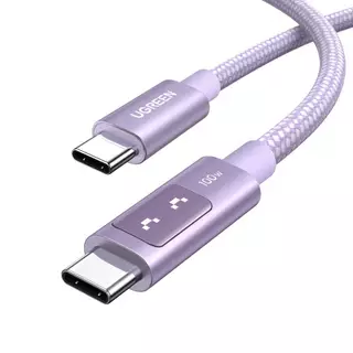 สายชาร์จ Ugreen USB-C to USB-C Cable Nylon 100W by Studio7