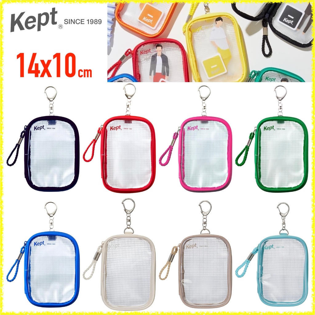 RAYMAY FUJII / Kept Clear Figure Case Pouch / 105 x 140 x 20 mm / PVC, Polyester / For Holding your favorite items / JAPAN Brand [ DIRECT FROM JAPAN ]