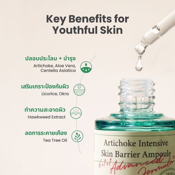Axis-y ARTICHOKE INTENSIVE SKIN BARRIER AMPOULE รูปที่ 5
