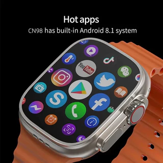 [4G SIM] SmartWatch B31 สามารถดู YouTube WiFi Playstore หน้าจอสัมผัส 2.06นิ้ว NFC กันน้ำ IP68 4+64GB วิดีโอโทร GPS