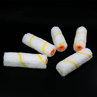 Muscle Cow อะไหล่ลูกกลิ้ง ทาสี ขนแกะแท้ ขนาด 4 นิ้ว (1 กล่อง 10 ลูก) ยี่ห้อ ลูกกลิ้ง สีน้ำ อะคริลิค สีน้ำมัน ขนแกะ