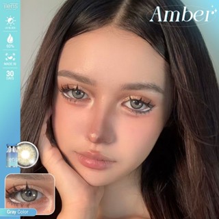 คอนแทคเลนส์ รุ่น AMBER  มีสี เทา/ตาล Gray/Brown มีค่าสายตา (…