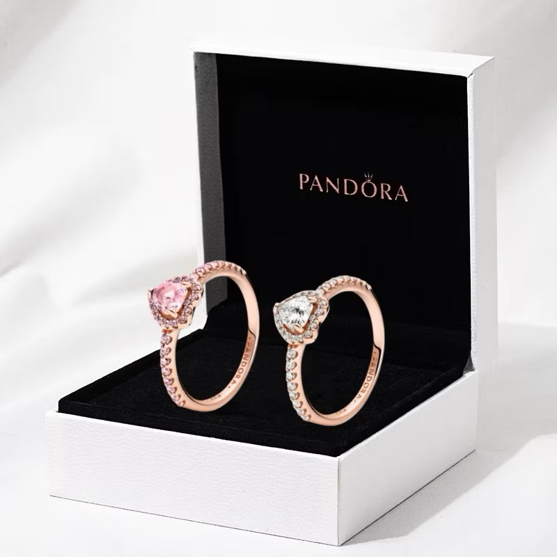[ส่งจากกรุงเทพ]แหวน เงิน แหวนเพชร แหวนแฟชั่น Heart Ring เครื่องประดับแฟชั่น ของแท้ 100%