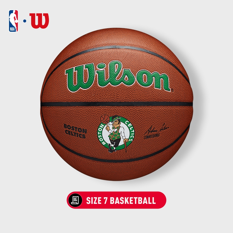 WILSON NBA Team Composite Boston Celtics ลูกบาสเกตบอล PU 100% Size 7 WZ4029302XB7 Official Store — صورة 7