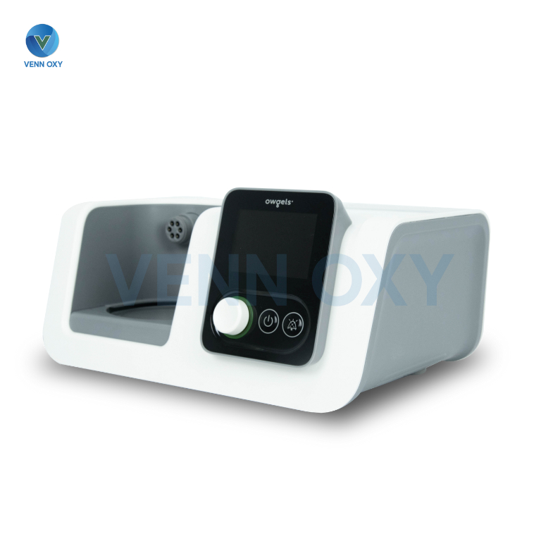 Owgels High Flow เครื่องให้ออกซิเจนแรงดันสูงทางจมูก High-Flow (nasal cannula) ยี่ห้อ Owgels OGM-70E