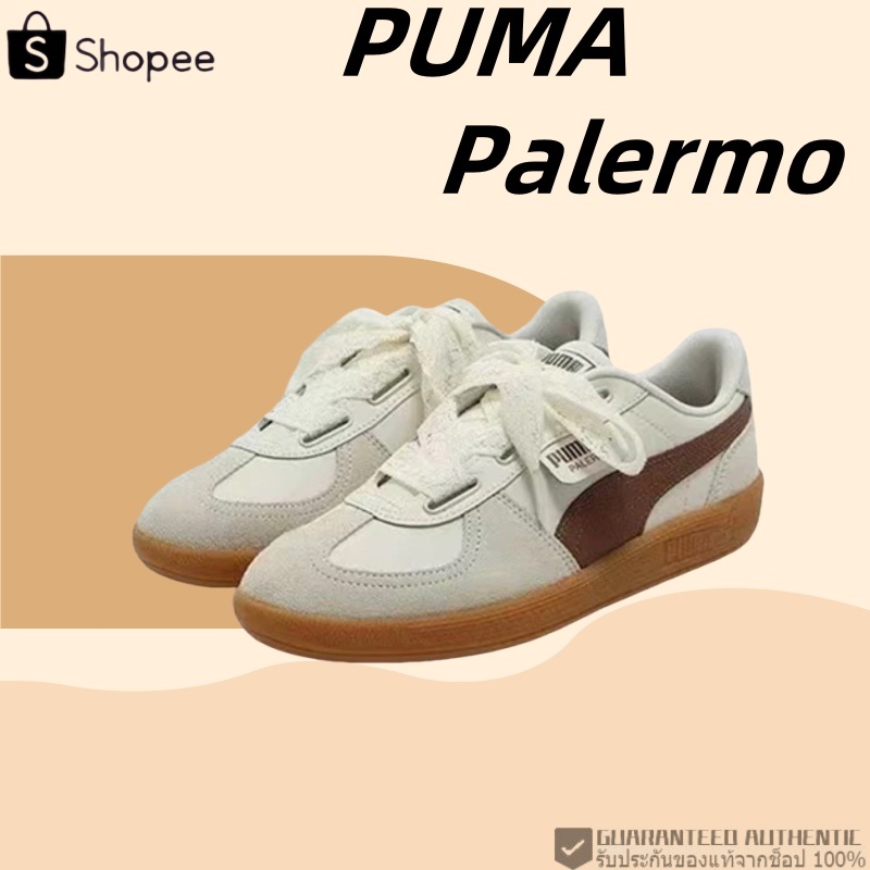 🔥พรีออเดอร์🔥💯 PUMA Palermo （402109-03 ）   รองเท้าผู้ชายและผู้หญิงแท้