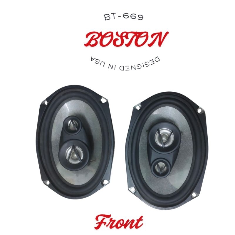 ลำโพงคู่  BOSTON BT-669 made in USA