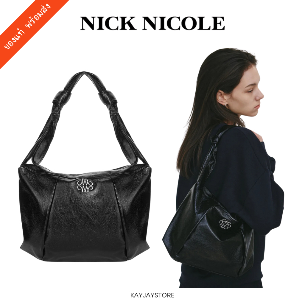 ✨พร้อมส่ง✨ กระเป๋า Nick&Nicole รุ่น Nicole Square Shoulder Bag ของใหม่ ของแท้ 100%