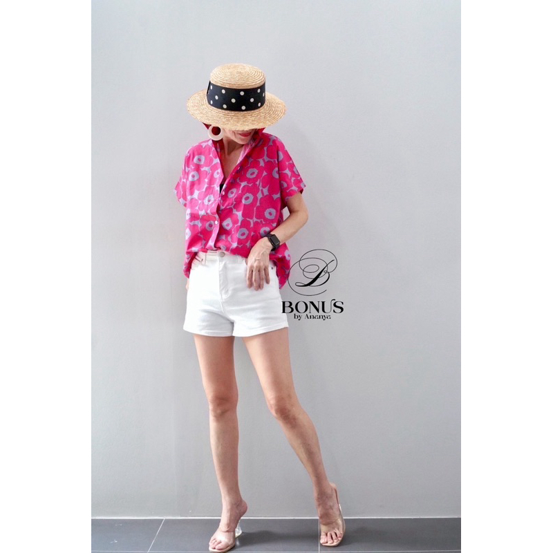 🔅𝕊𝕦𝕞𝕞𝕖𝕣 นี้ห้ามพลาด งานเสื้อคอตตอลญี่ปุ่นแท้  ป้าย Bonus