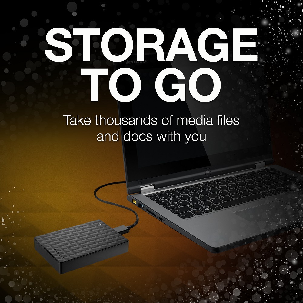 Seagate ฮาร์ดดิสก์พกพา External Hard Disk 2TB/1TB HDD External USB3.0 2.5" ฮาร์ดดิสก์ External การประกันคุณภาพ