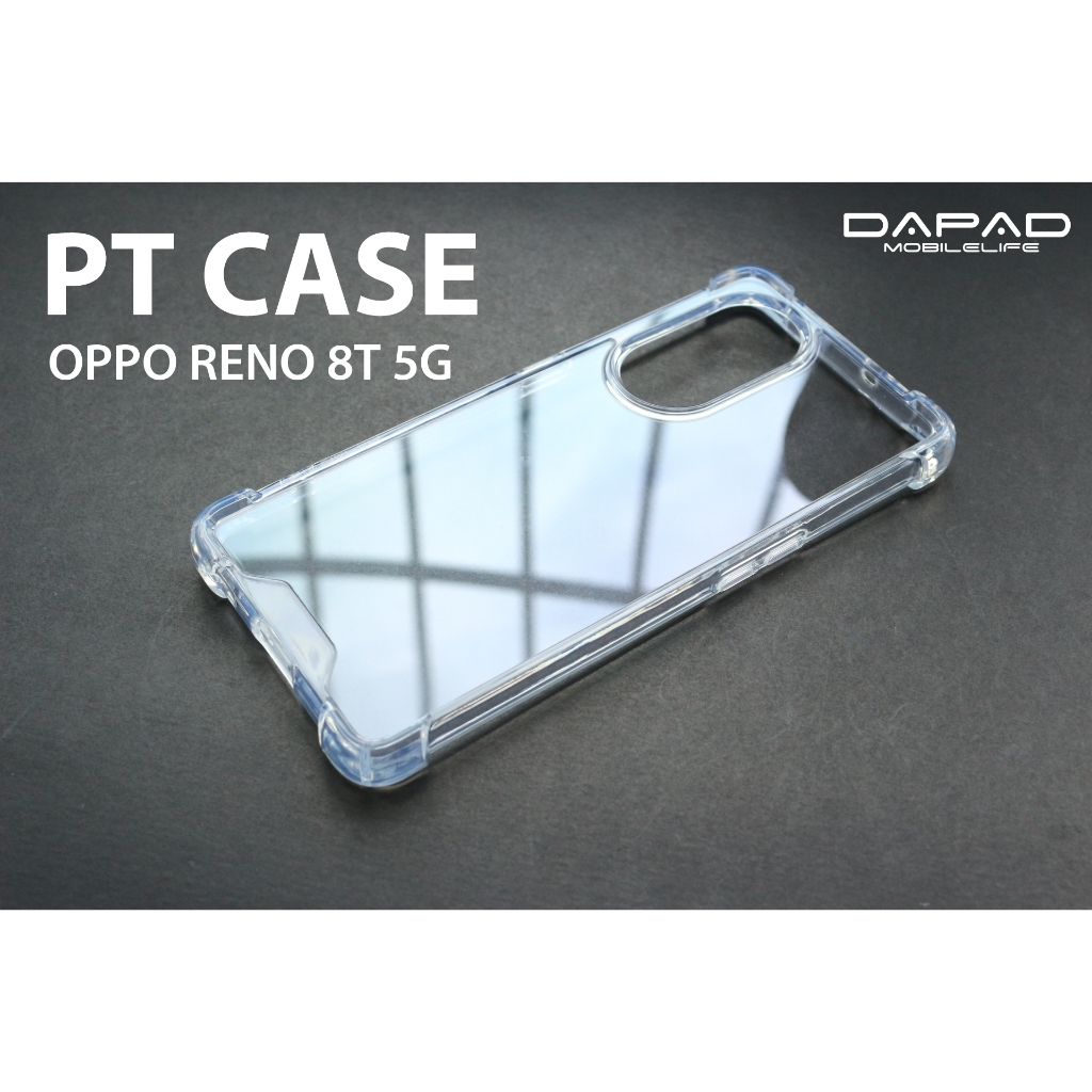 Dapad PT Case เคสใสกันกระแทกมุม รุ่น OPPO A15 A16 A54 A3 PRO A3X A5 A53 A58 A5S A6X A60 A78 A92 A98 RENO 13 14 15F PRO