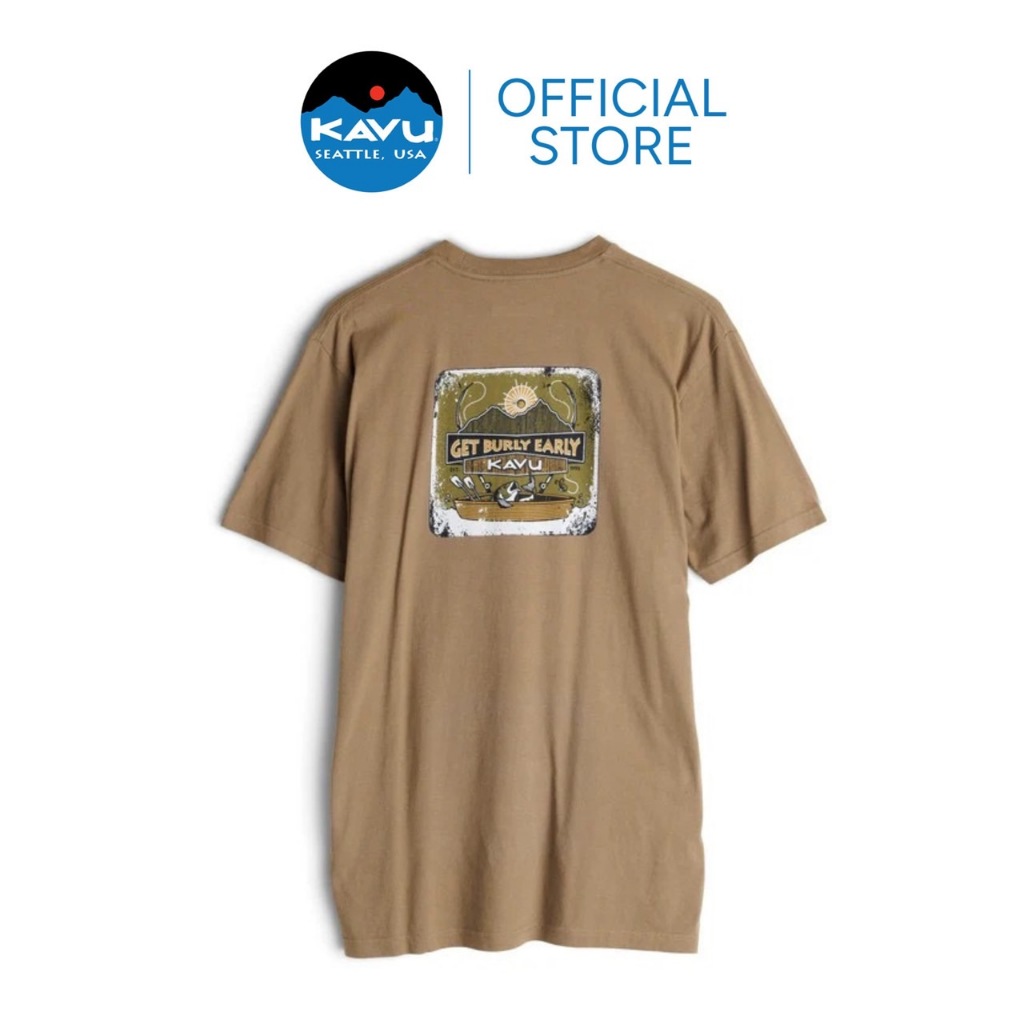[ New Arrival ] KAVU Pass The Time T-Shirt เสื้อยืด