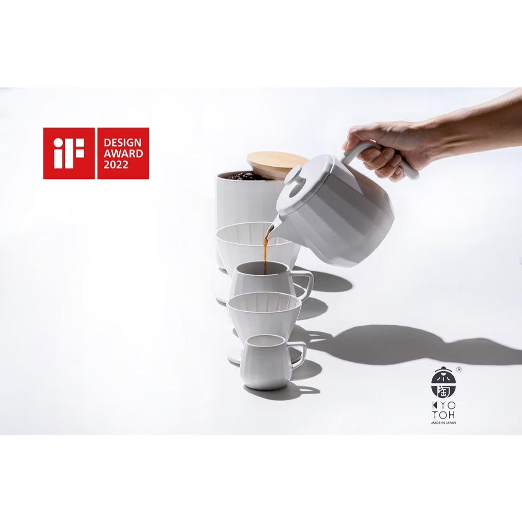 KYOTOH COFFEEWARE 7PCS SET (for 4 Cups)