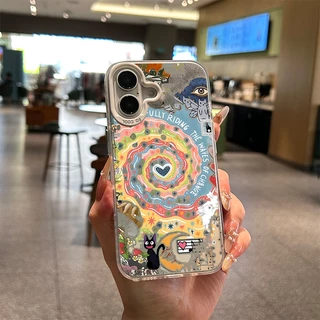 สำหรับ iphone 11 16 13 15 12 14 Pro Max 7Plus XR X XS Max 16 7 8 15 14 Plus 11 13pro max ปกอ่อนนุ่มนวลอาวุโส 8plus