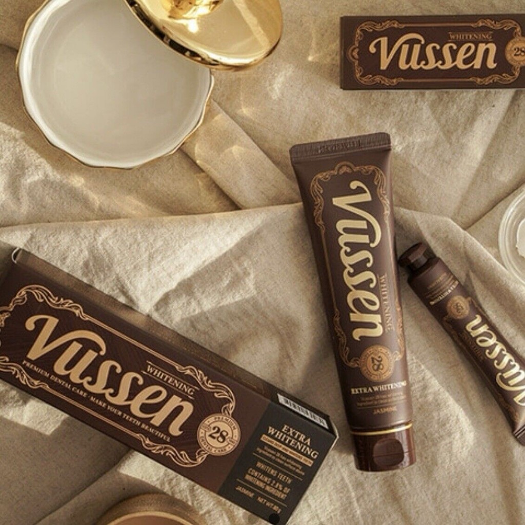 VUSSEN NEW 28 Extra Whitening Toothpaste 80g รูปที่ 6