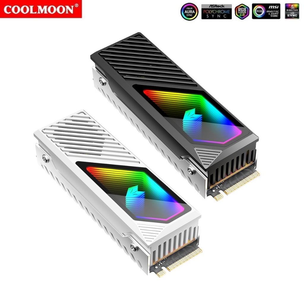 Heatsink M.2 SSD Coolmoon CM-M2F