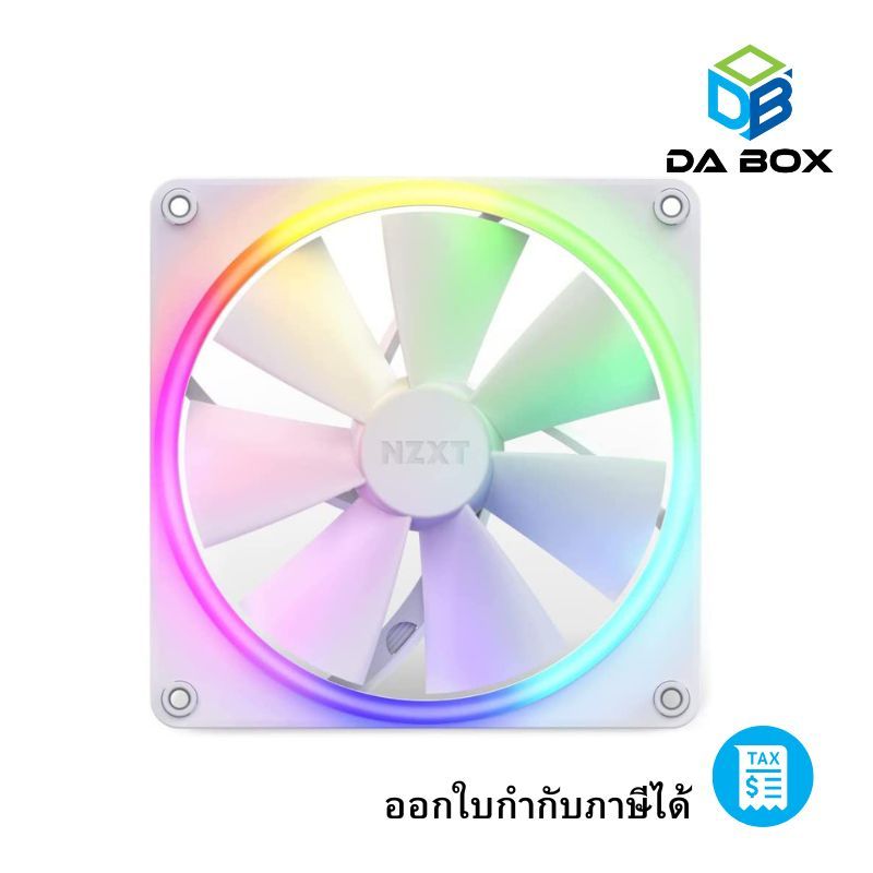 NZXT  FAN F140 RGB WHITE SINGLE PACK : RF-R14SF-W1